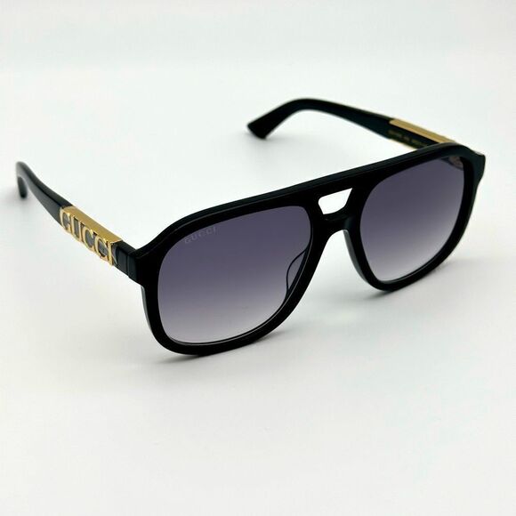 GUCCI Sunglasses GG1188S 002 Black/Grey Unisex NEW main image 6